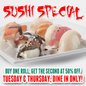 Sushi Specials